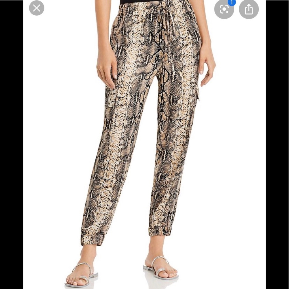 Renamed Cecilia Print Python Joggers